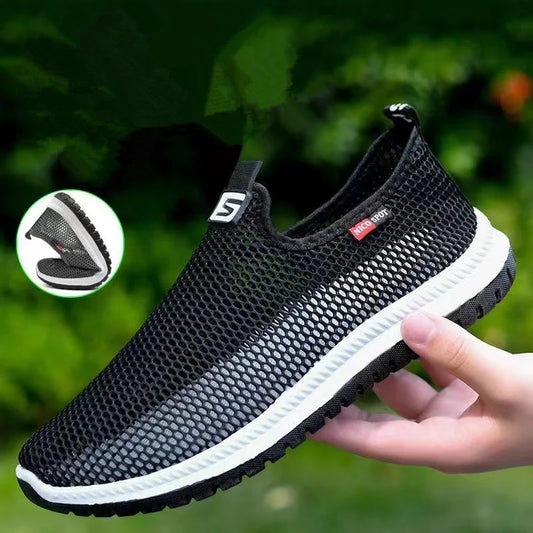Hot Sale Summer Walking Shoes Men Sneakers Sport Lightweight Casual Hiking Shoes Men Breathable Aqua Shoes Man Outdoor Footwear