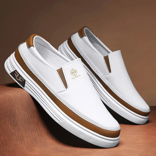 Men's Loafers Fashion Handmade Leather Shoes Luxury Brand Casual Shoe Classics Business Men's Dress Shoes Slip on Driving Shoes